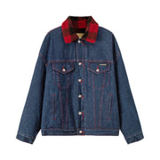 Red Stitch Denim Jacket