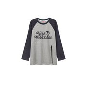 Nice To Meet Chuu Contrast Raglan T-Shirt