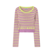 Called What I Want Stripes Knit Top