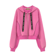 Miss Sporty Cropped Hoodie