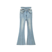 Just A Lullaby Fashion High-Waist Bootcut Jeans