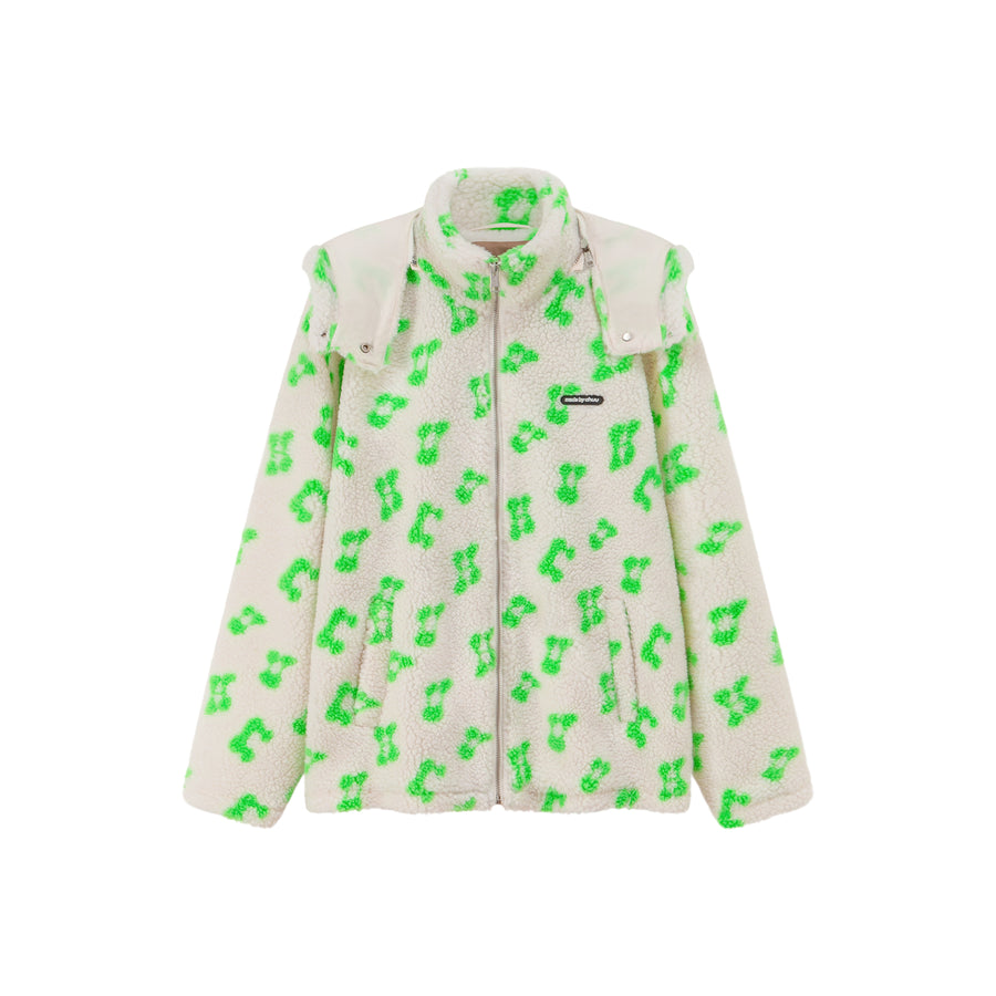 CHUU Fleece Zip-Up Hoodie Jacket