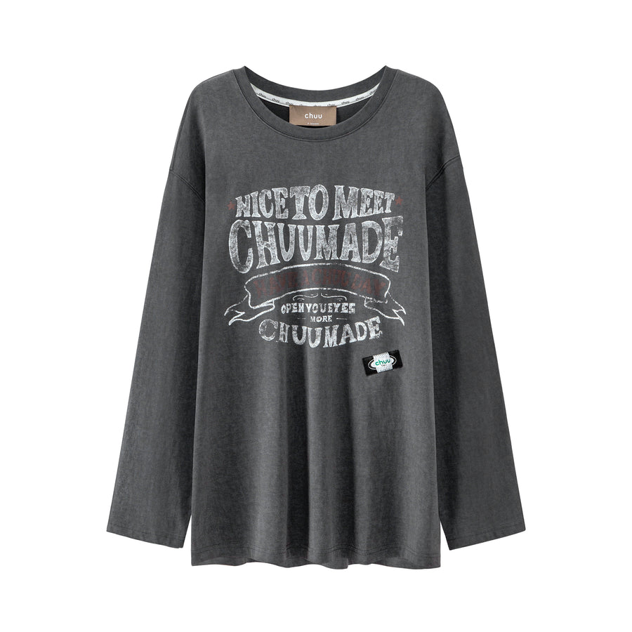 CHUU Chuumade Daily Loose Fit T-Shirt