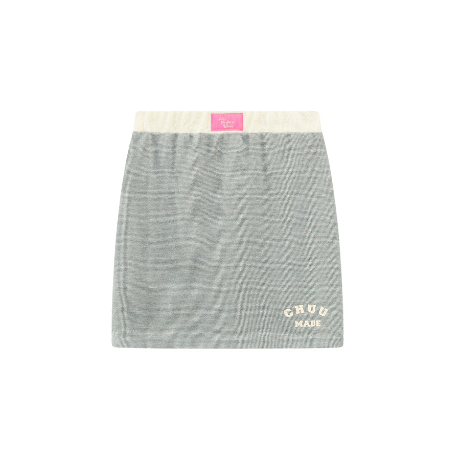 CHUU Chuu Made Waistband Mini Skirt