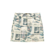 Vintage Chu Mini Skirt