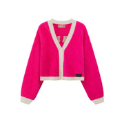 I Dream In Color V-Neck Knit Cardigan