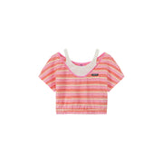 Color Stripe T-Shirt