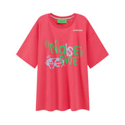 Color Matching Logo Overfit T-Shirt