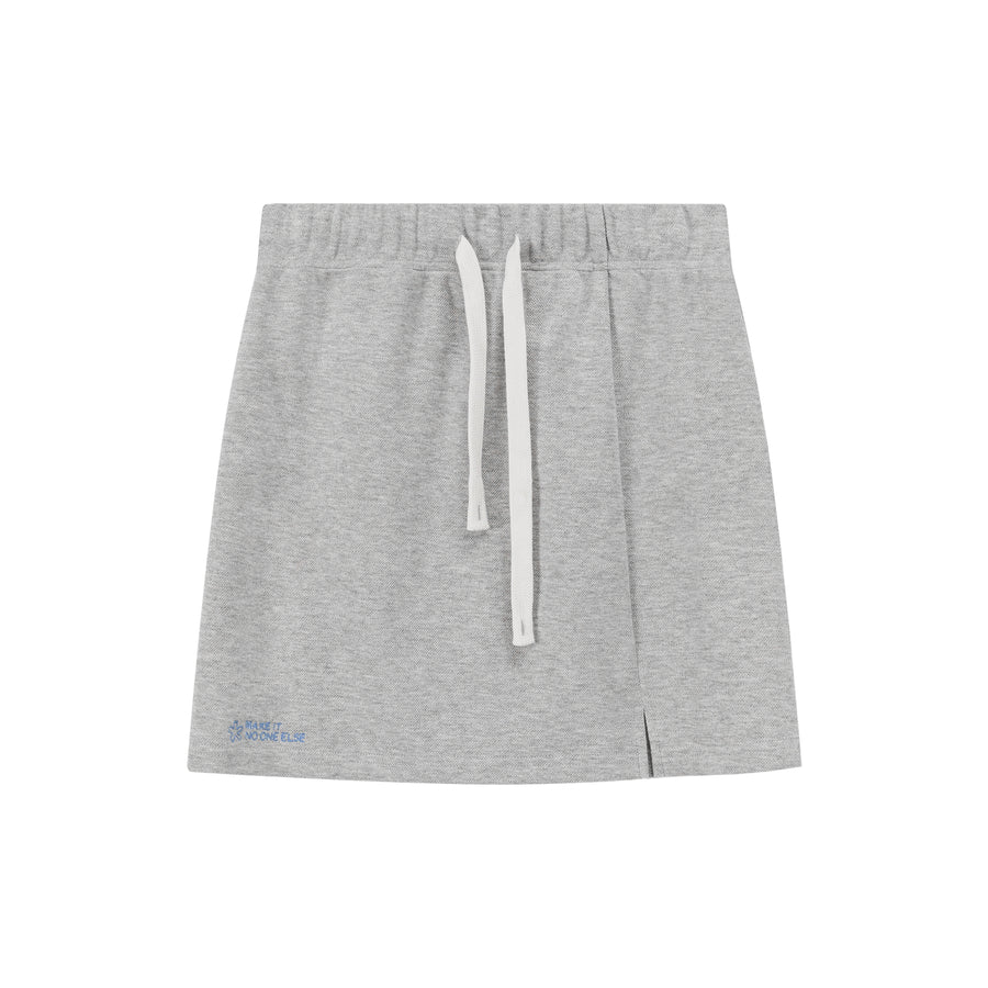 CHUU Waist Band Jogger Mini Skirt