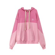 Cotton Color Loose Fit Hoodie