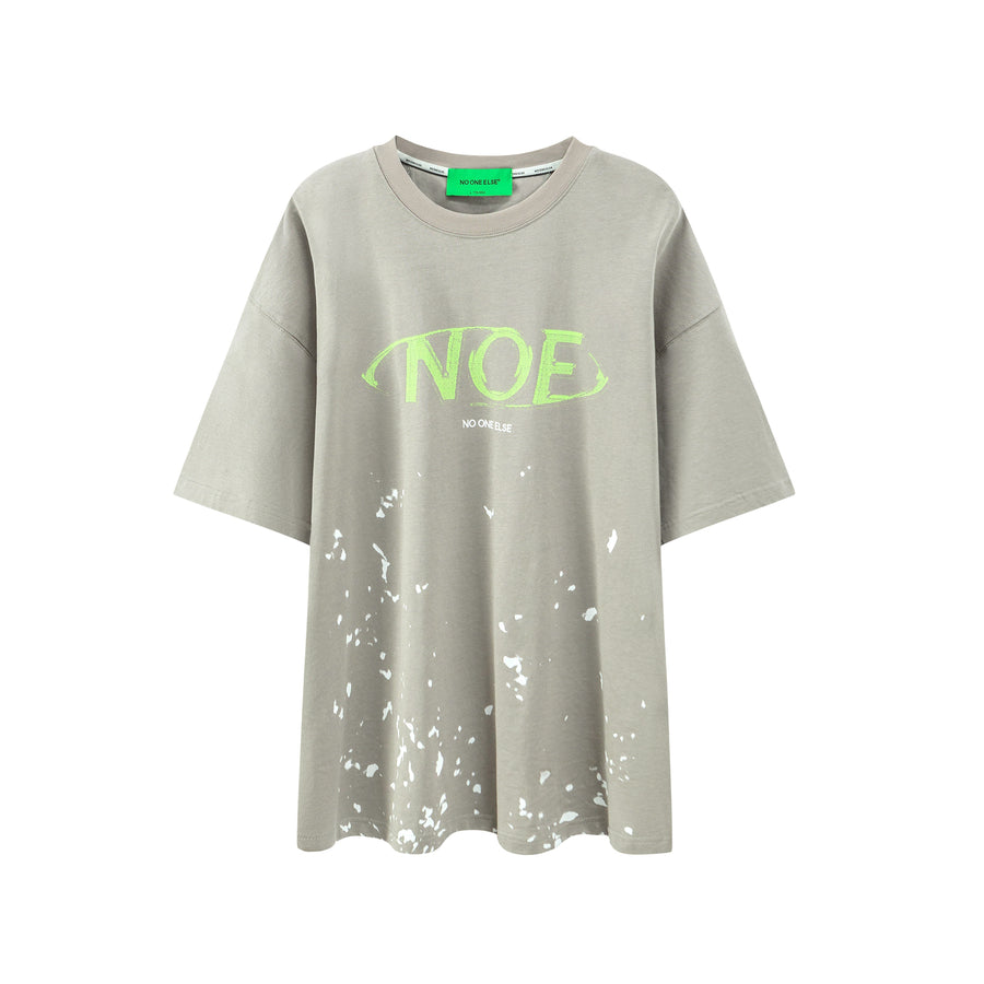 CHUU Boyfriend Paint Stains Loosefit T-Shirt