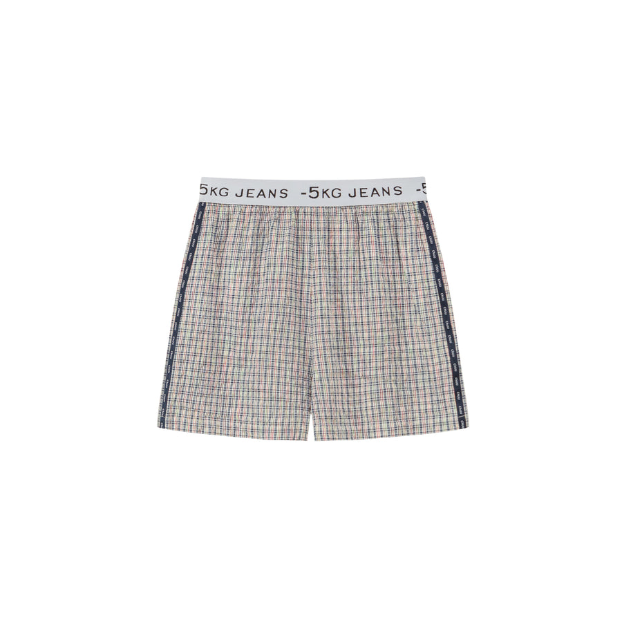 CHUU Check Color Matching Shorts