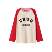 That Girl Raglan Round T-Shirt