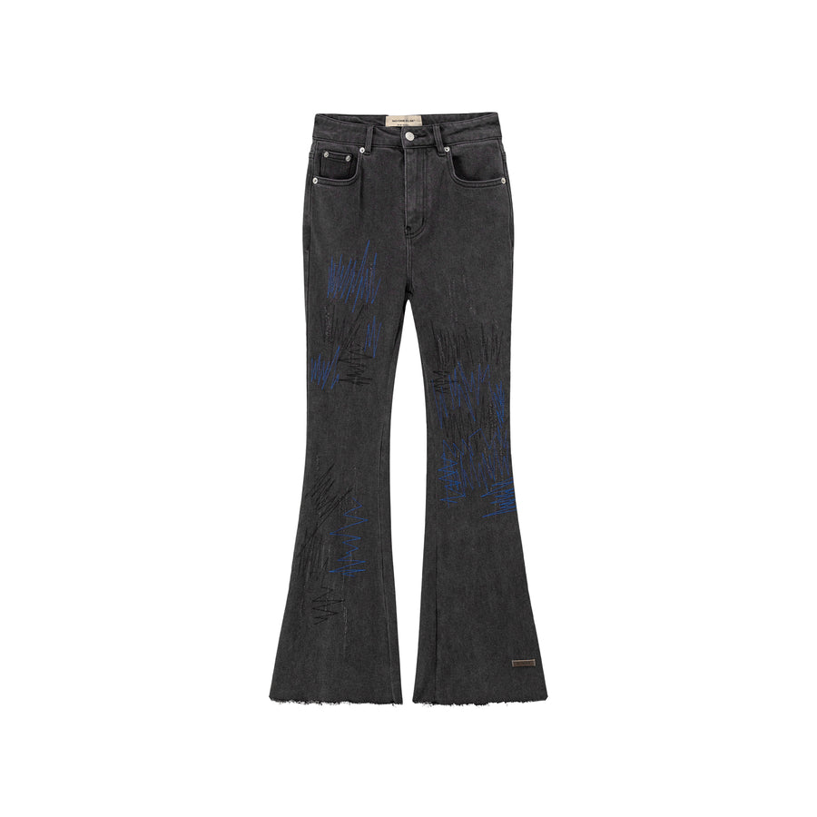 CHUU Slim Bootcut Denim Jeans