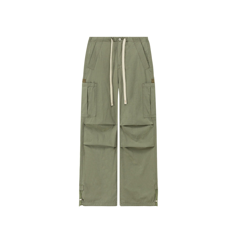 CHUU String Wide Cargo Pants