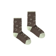 Lettering Print Socks