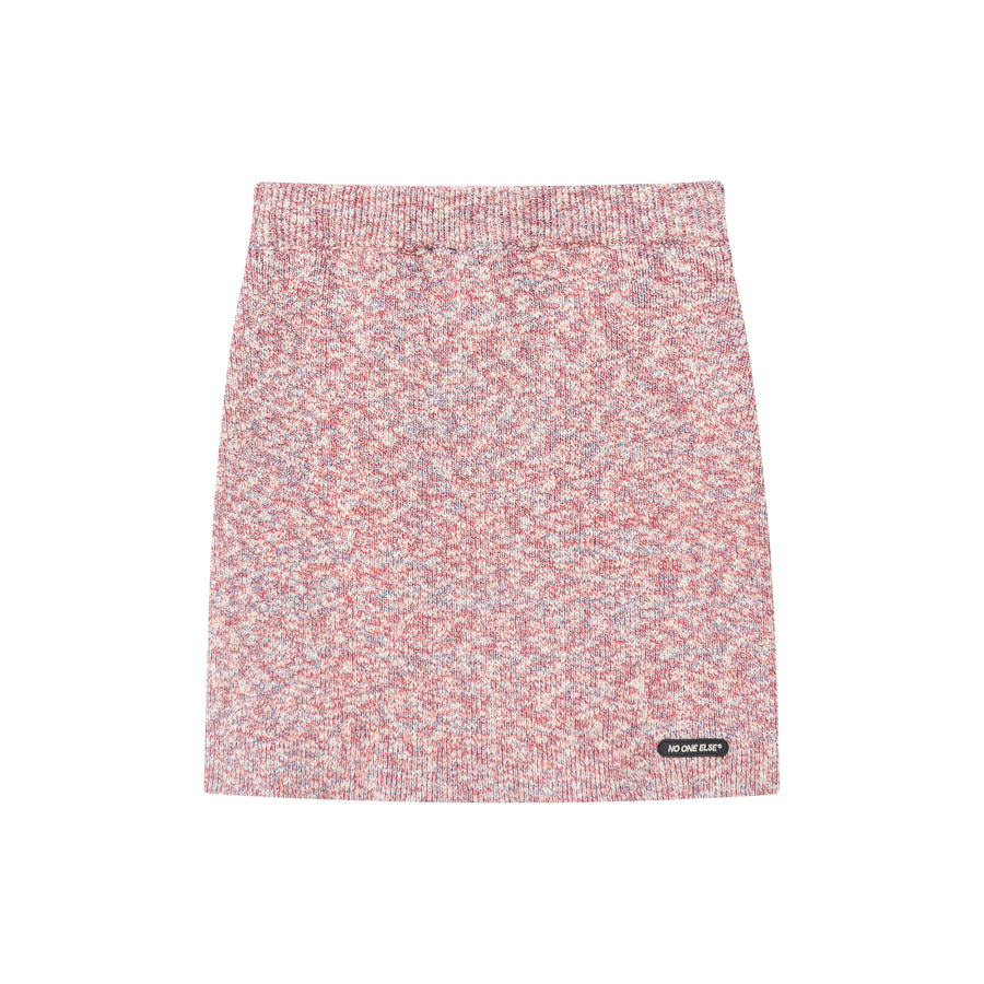 CHUU Colorful Knit A-Line Skirt