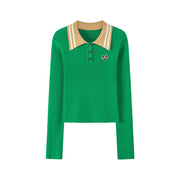 Go To Galleries Polo Knit Top