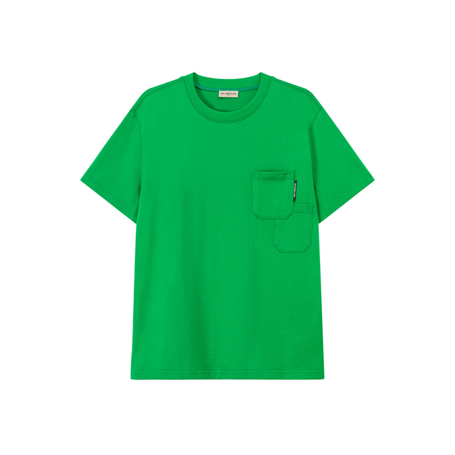 CHUU Front Pocket Oversized T-Shirt