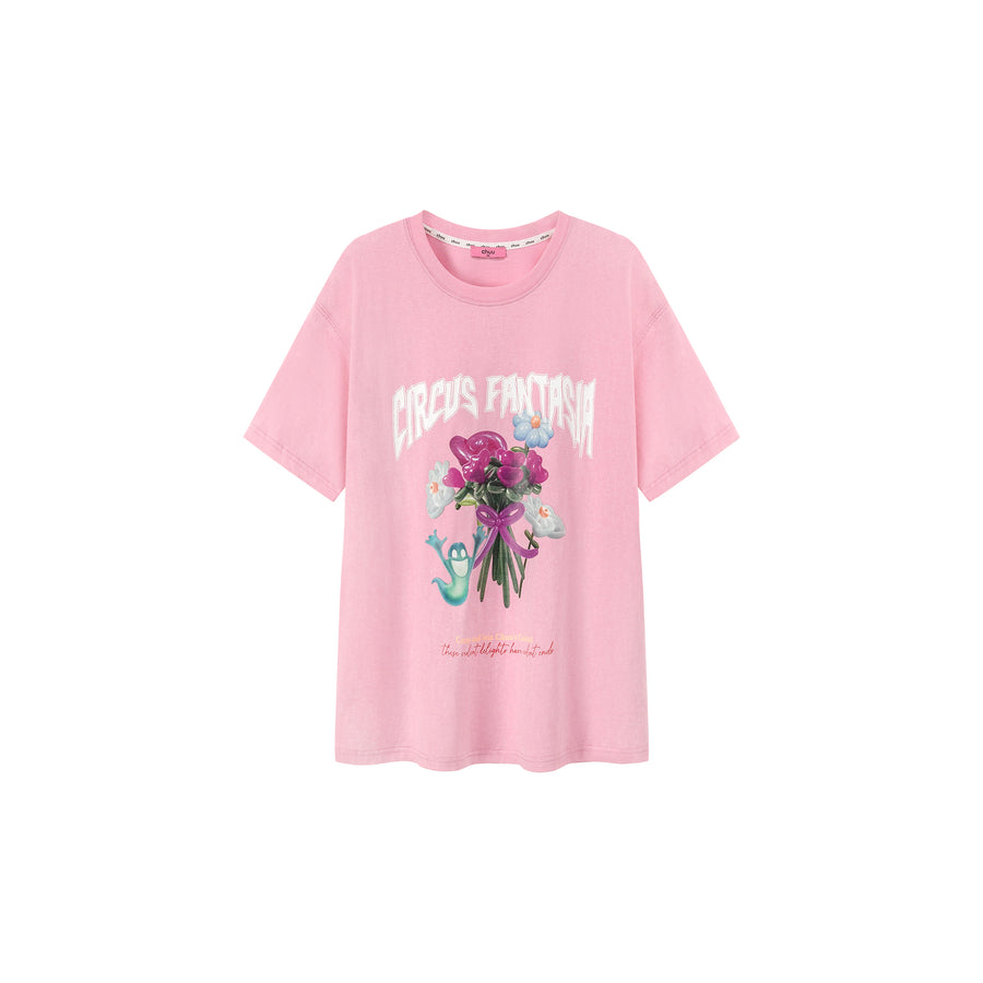 CHUU Circus Balloon Bouquet Loose Fit T-Shirt