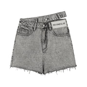 It Is Fun To Do The Impossible Denim Shorts