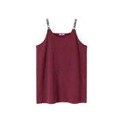 Size Doesnt Matter Straps Loose Fit Sleeveless Top