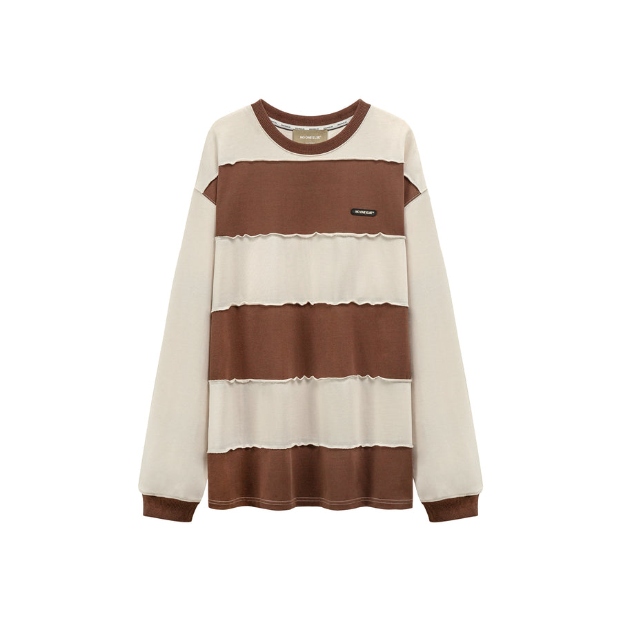 CHUU Stripe Loose Fit T-Shirt