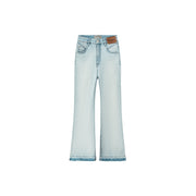 Not Your Average Bootcut Slit Denim Jeans