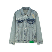 It Will Take Time Denim Jacket