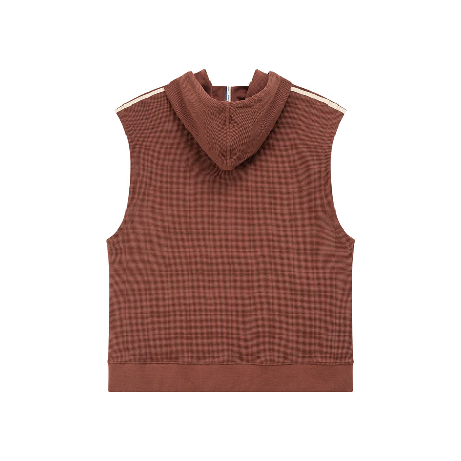 CHUU Loose Fit Hoodie Vest