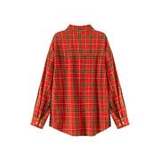 Vintage Check Loose Shirt