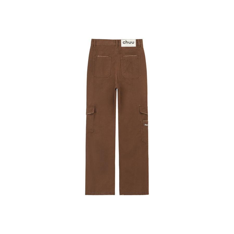 CHUU A Moment Cargo Cotton Pants