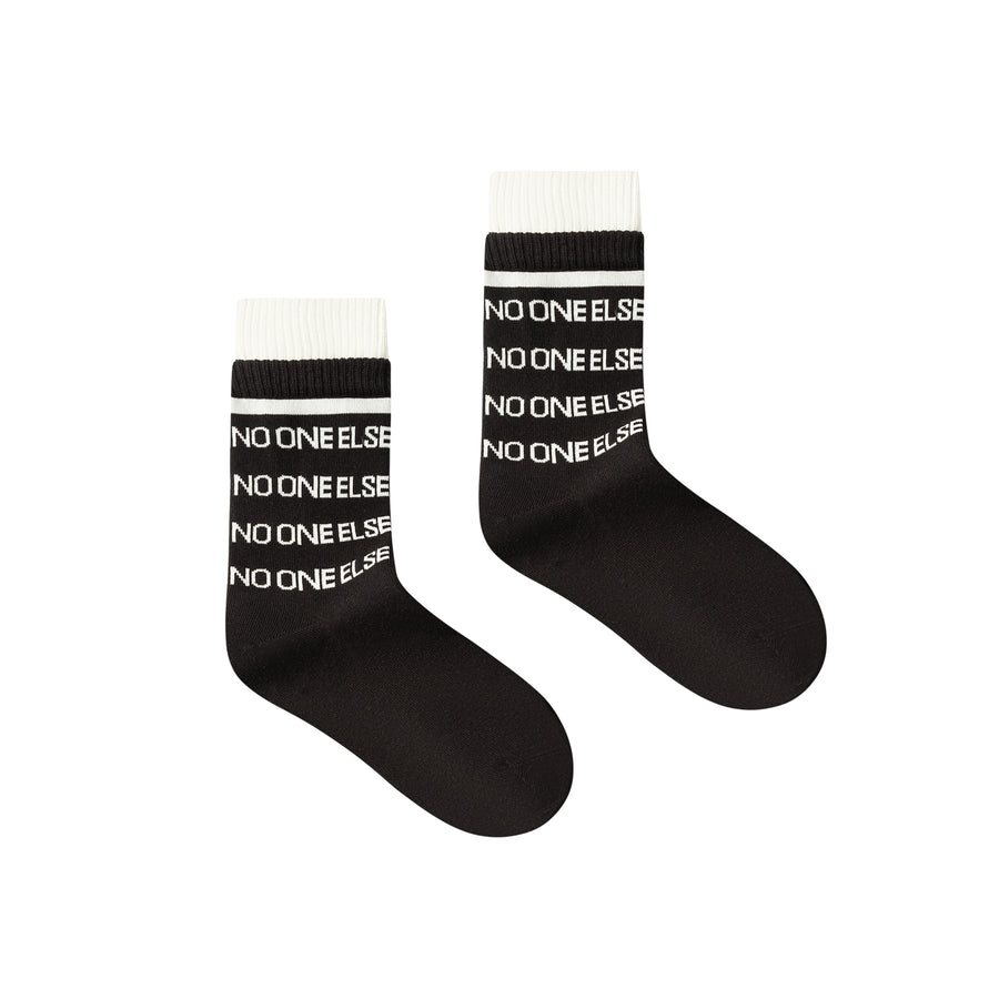 CHUU Simple Logo Ankle Socks