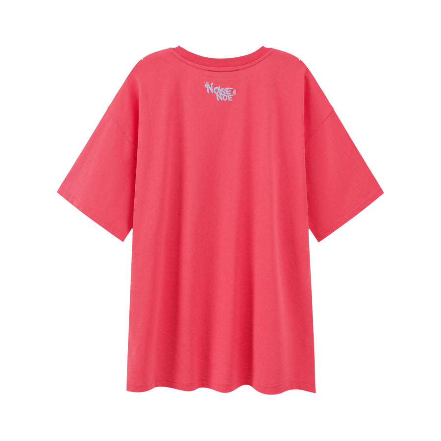 CHUU Color Matching Logo Overfit T-Shirt