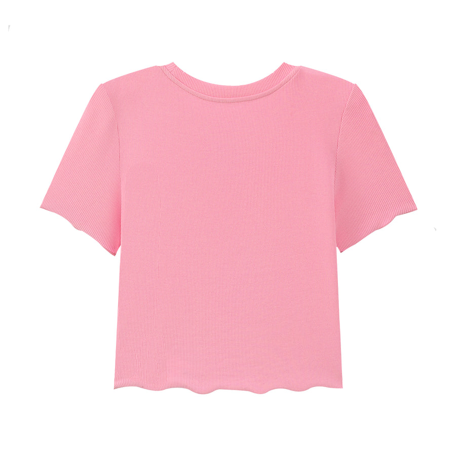 CHUU Oh So Sweet Cutout T-Shirt