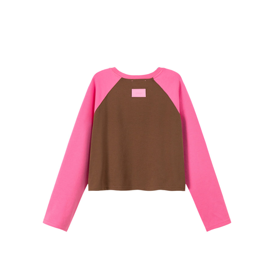 CHUU She Is Powerful Raglan Loose Fit T-Shirt