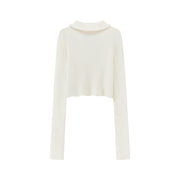 Chuu Girl Slim Crop Cardigan