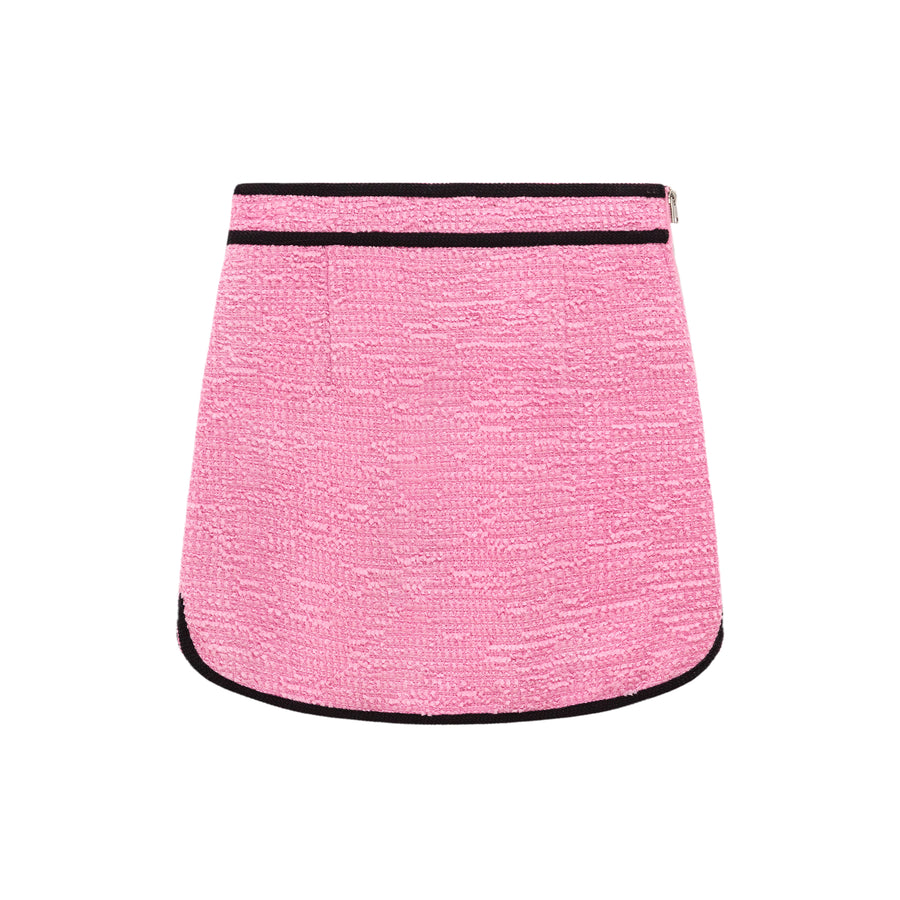 CHUU Coco Love Tweed Mini Skirt