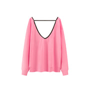 Debych Deep V-Neck Sweatshirt