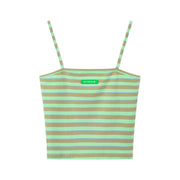 Turn It Into Art Stripes Sleeveless Top