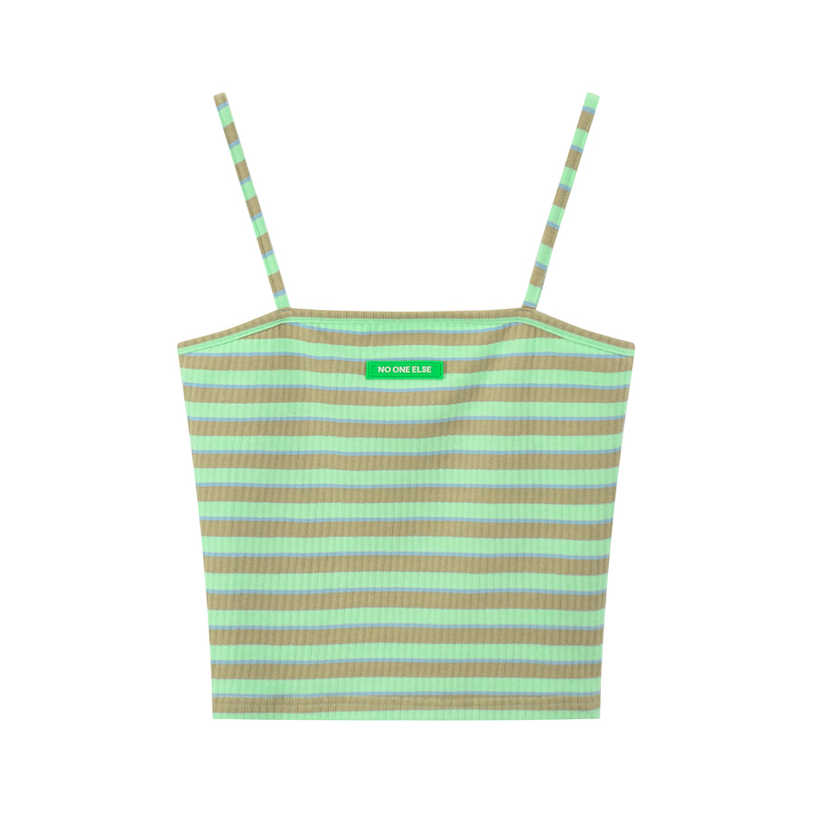 CHUU Turn It Into Art Stripes Sleeveless Top