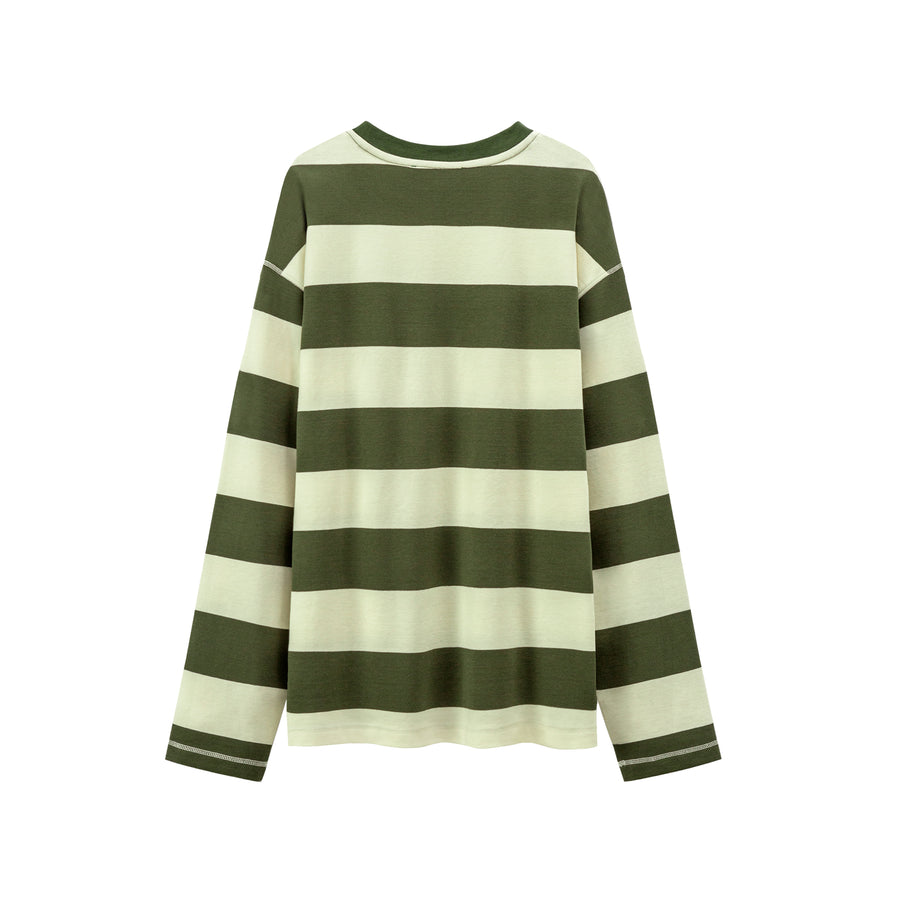 CHUU Striped Long Sleeve T-Shirt