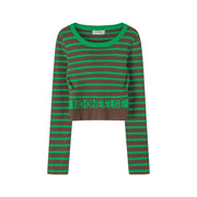 Called What I Want Stripes Knit Top