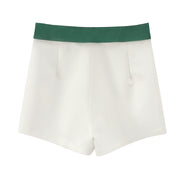 Color Banding Wide Shorts