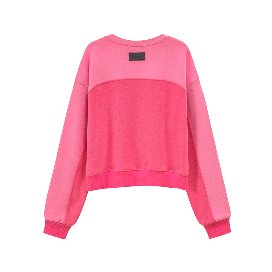 CHUU The Apple Of My Eye Loose-Fit Sweatshirt