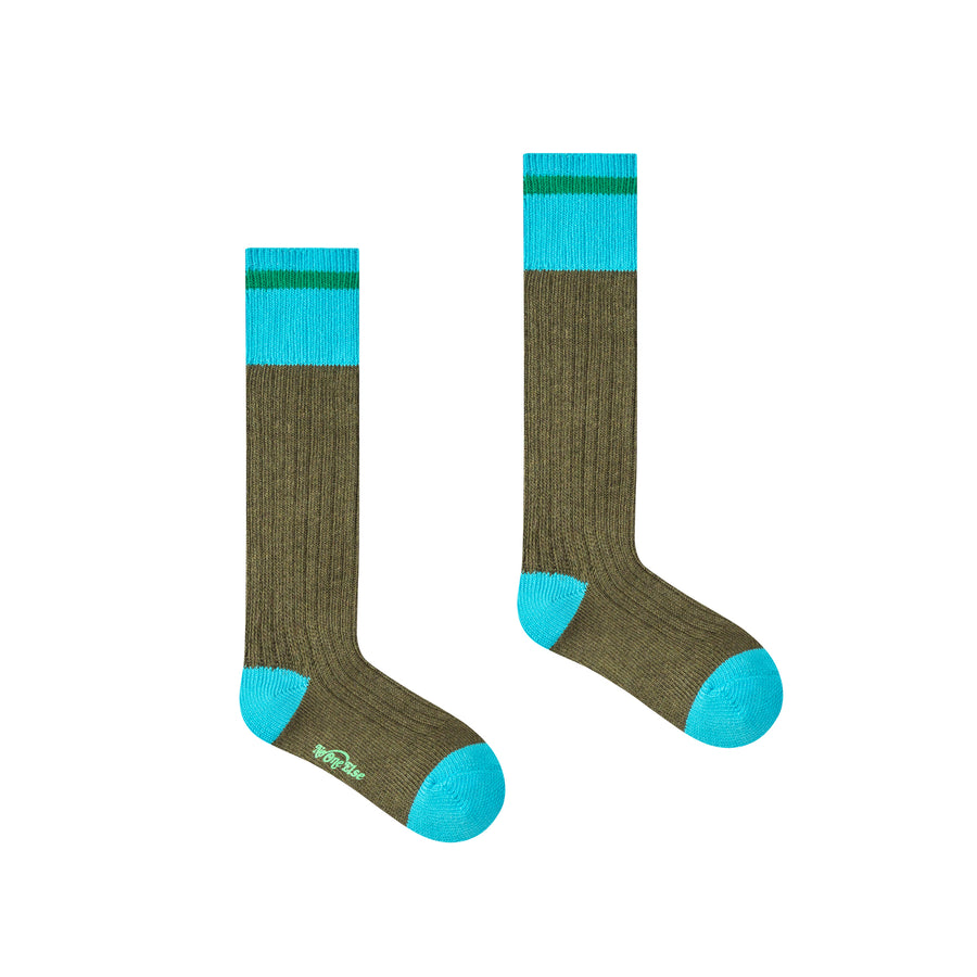 CHUU Color Matching Knit Socks