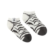 Colorful Zebra Fake Socks