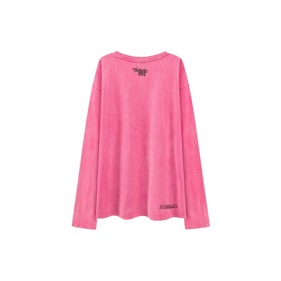 CHUU Printed Long Sleeve T-Shirt