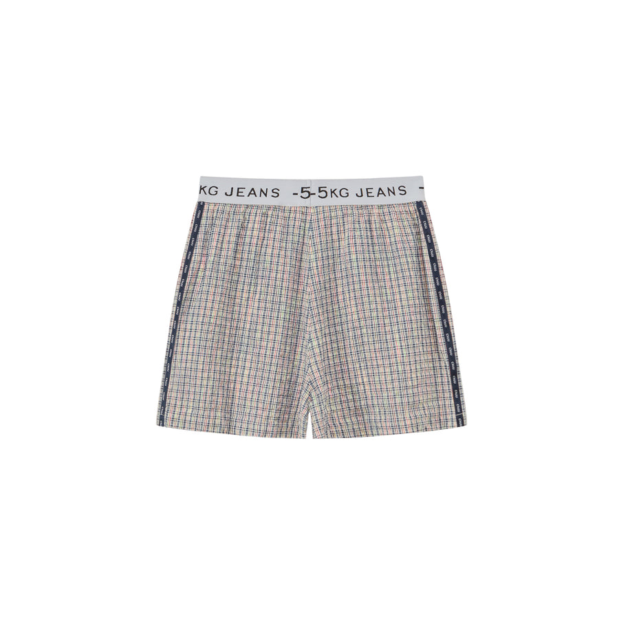 CHUU Check Color Matching Shorts