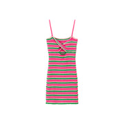 Rainbow Stripe Dress